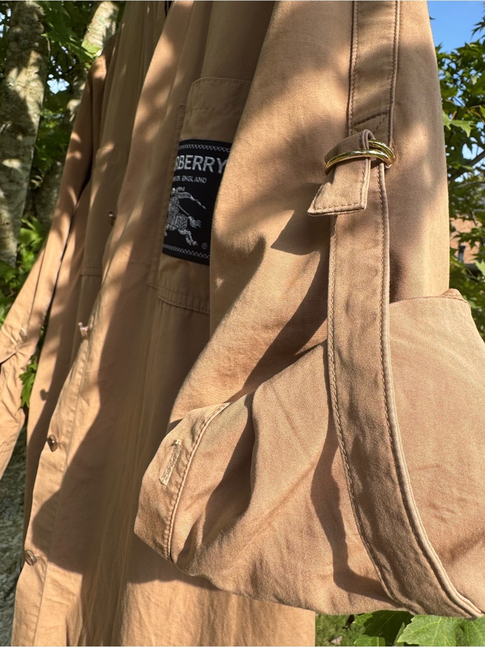 Burberry Prorsum Label Camel Shirt Dress IT 50/ UK 18 / US 16 - Picture 14 of 16